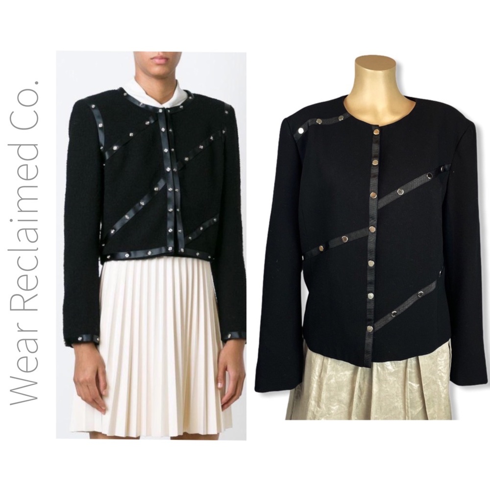 CONRAD C. Black Professional Blazer